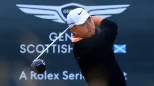 Genesis Scottish Open: Tom Kim claims first PGA Tour win since 2023 as Matt Fitzpatrick, Robert MacIntyre fall short
