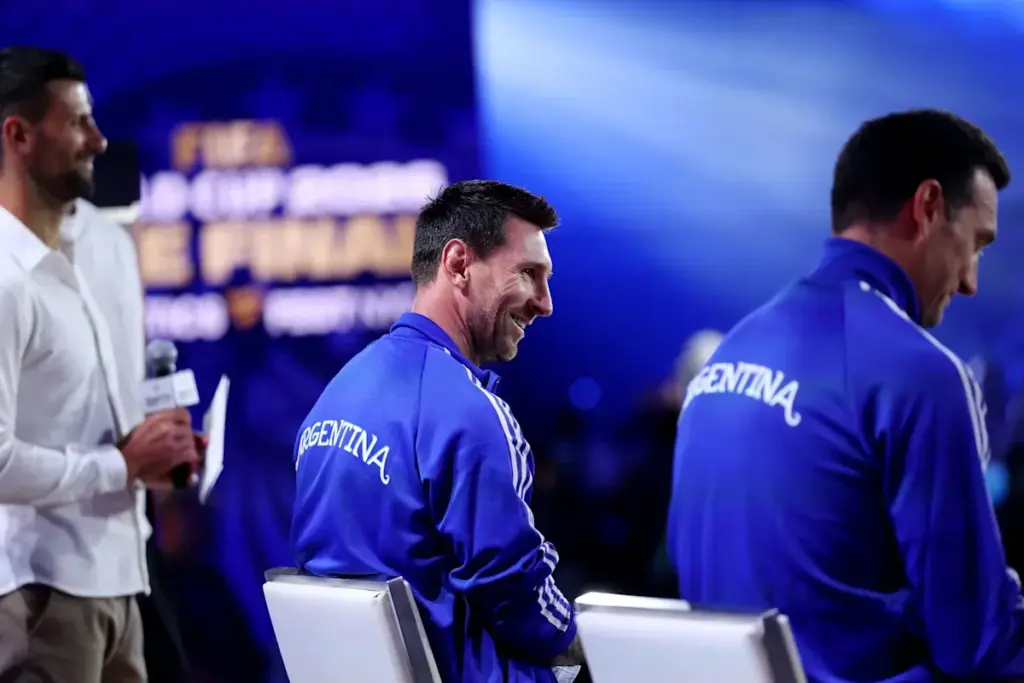 Lionel Messi becomes first man to start three World Cup finals