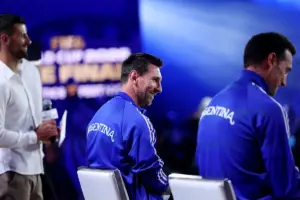 Lionel Messi becomes first man to start three World Cup finals