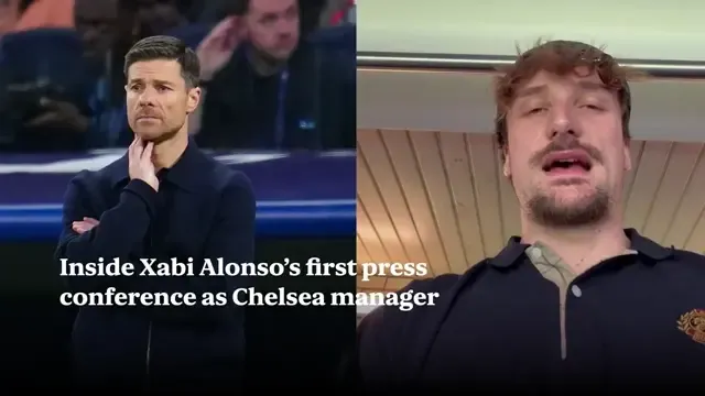 Inside Xabi Alonso’s first press conference as Chelsea manager