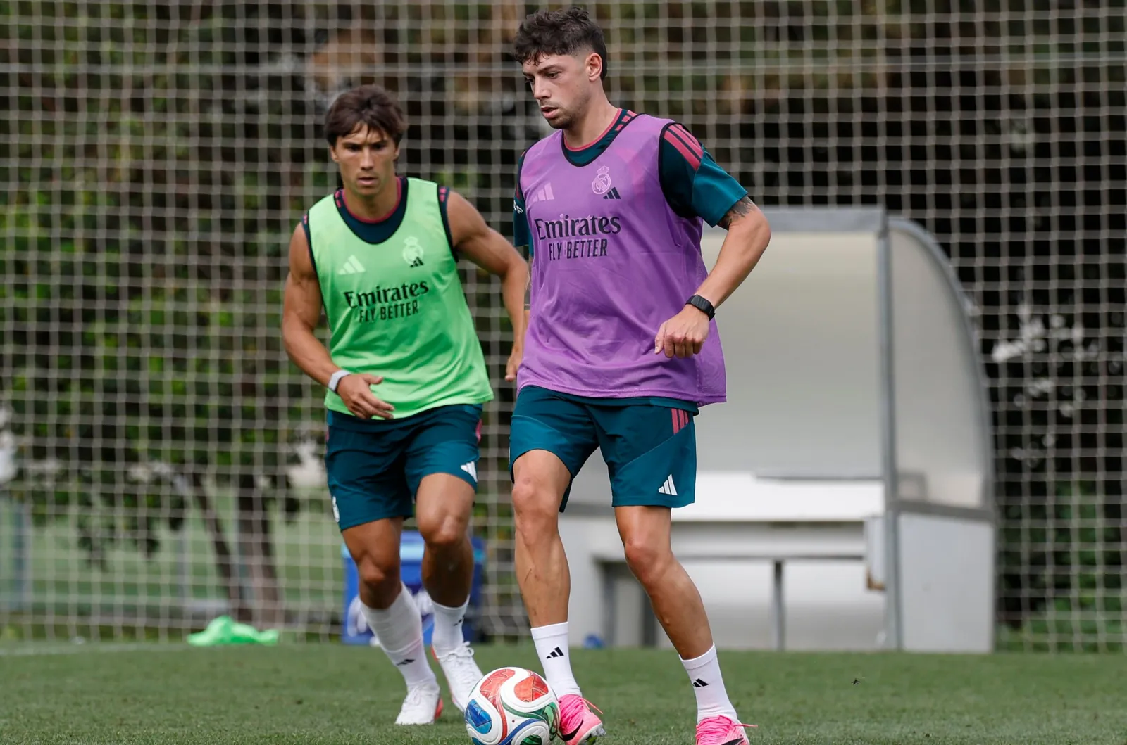 Real Madrid continue preseason work as Valverde returns