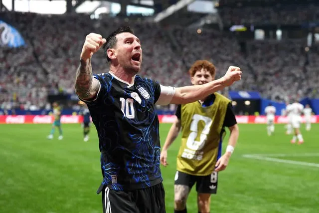 Lionel Messi inspired Argentina’s comeback in Atlanta (Nick Potts/PA)